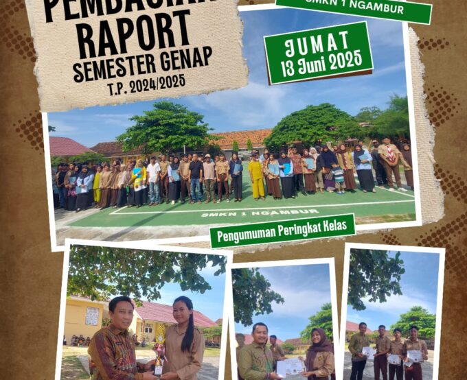 Pembagian Raport Semester Genap T. P 2024/2025